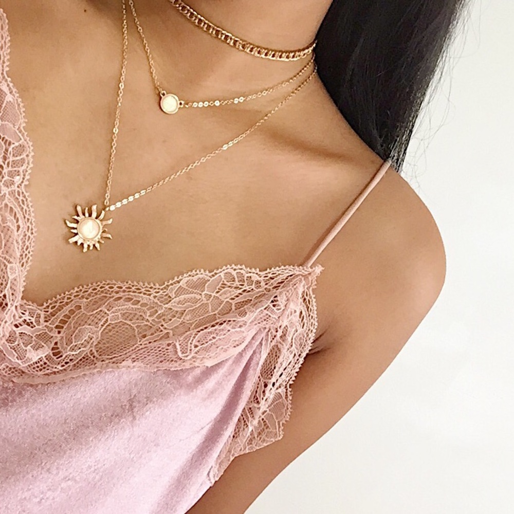 blush velvet lace top